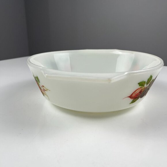 Vtg JAJ PYREX England #509 Market Garden Tuscany Pattern casserole No Lid 1971 - Picture 2 of 8